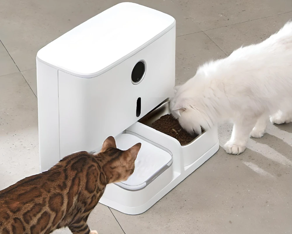 automatic pet feeder food dispenser